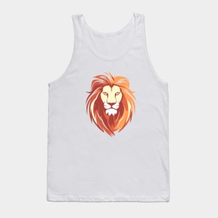 Lion Animal Freedom World Wildlife Wonder Vector Graphic Tank Top